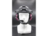 Earmor Tactical Hearing Protection Helmet Version Ear-Muff (2018 New Version) Pink
