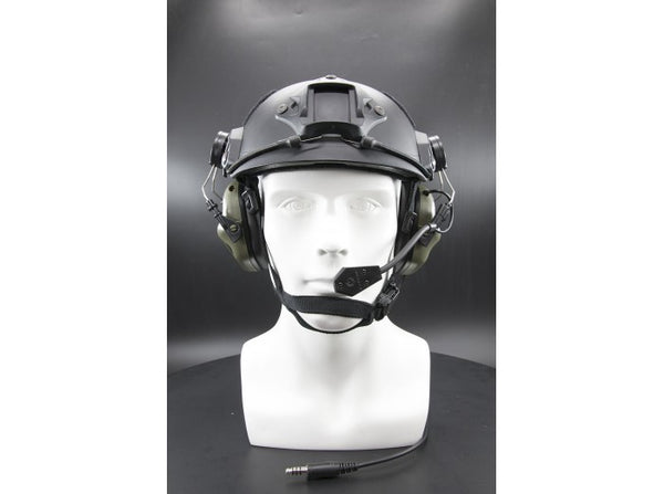 Earmor Tactical Hearing Protection Helmet Version Ear-Muff (2018 New Version) FG