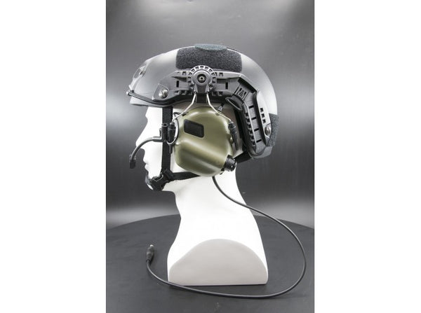 Earmor Tactical Hearing Protection Helmet Version Ear-Muff (2018 New Version) FG