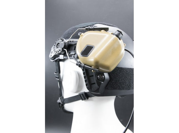 Earmor Tactical Hearing Protection Helmet Version Ear-Muff (2018 New Version) Tan