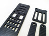 KRD Custom Works - Carbon Fiber Modular Holster Adapter with Hardware Kit, Belt Bars and Leg Strap Kit