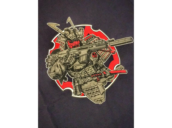 Wave Combat - Samurai Printed Tee L Size