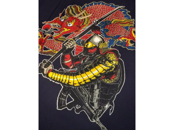 Wave Combat - Tactical Chinese Warrior Printed Tee L Size