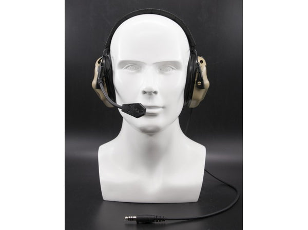 Earmor Tactical Hearing Protection Ear-Muff M32-MOD1 (2018 New Version) Tan