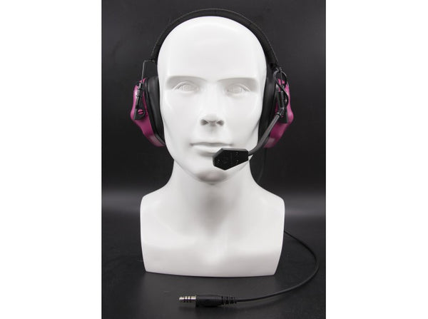 Earmor Tactical Hearing Protection Ear-Muff M32-MOD1 (2018 New Version) Pink