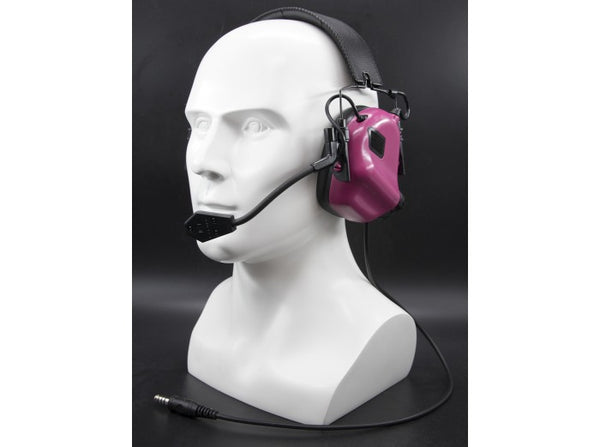 Earmor Tactical Hearing Protection Ear-Muff M32-MOD1 (2018 New Version) Pink