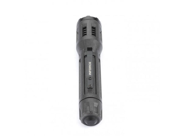 INFORCE 9VX White LED Tactical Flashlight - Black