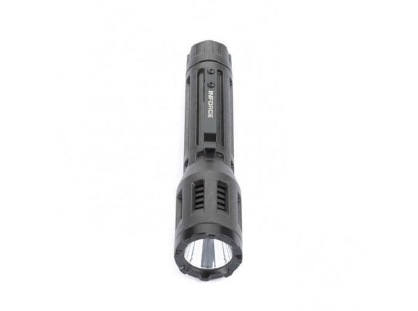 INFORCE 9VX White LED Tactical Flashlight - Black