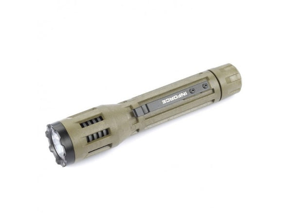 INFORCE 9VX White LED Tactical Flashlight - Flat Dark Earth