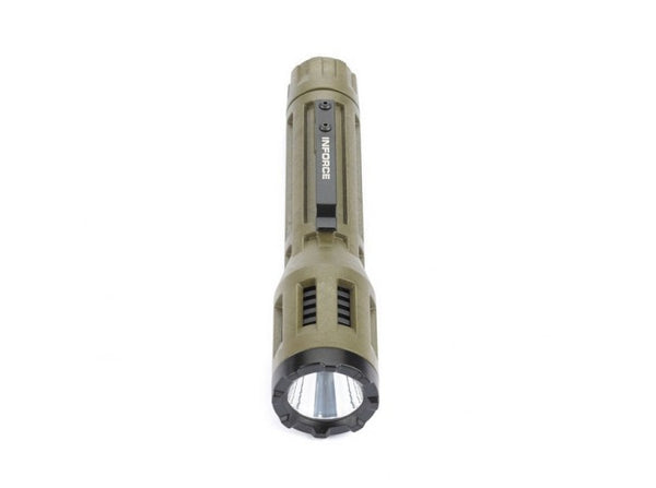 INFORCE 9VX White LED Tactical Flashlight - Flat Dark Earth