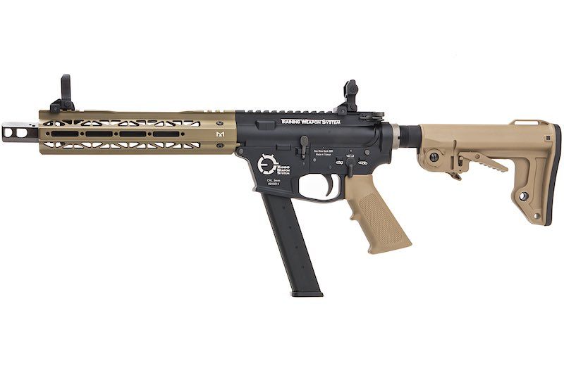 King Arms TWS 9mm Carbine GBBR - DE | Bunny Workshop