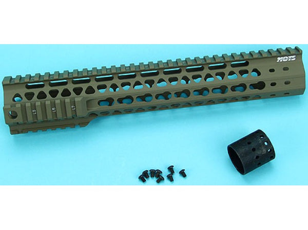 G&P MOTS 12.5inch Keymod Handguard (Sand)