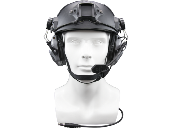 Earmor Tactical Hearing Protection Helmet Version Ear-Muff (2018 New Version) Gray
