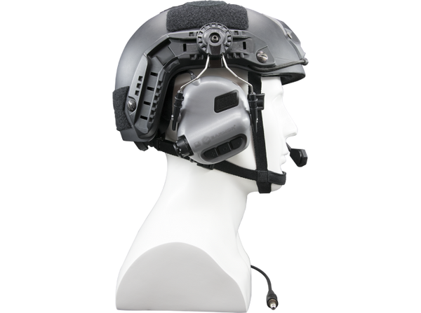 Earmor Tactical Hearing Protection Helmet Version Ear-Muff (2018 New Version) Gray