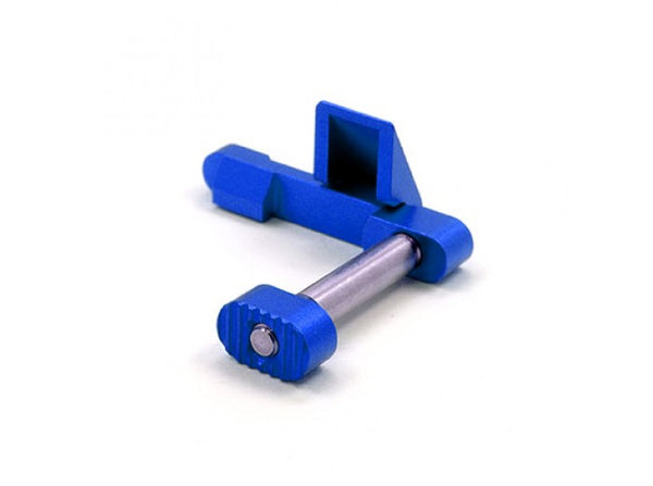 UAC CNC Ambi Magazine Release for Marui M4A1 MWS GBB  (Blue)