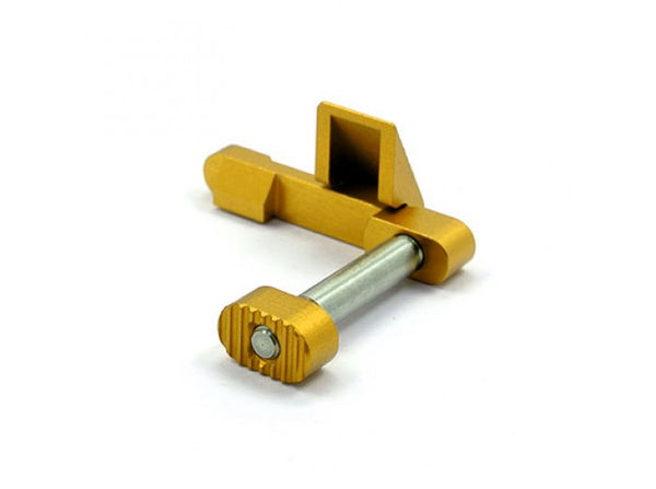 UAC CNC Ambi Magazine Release for Marui M4A1 MWS GBB  (Gold)