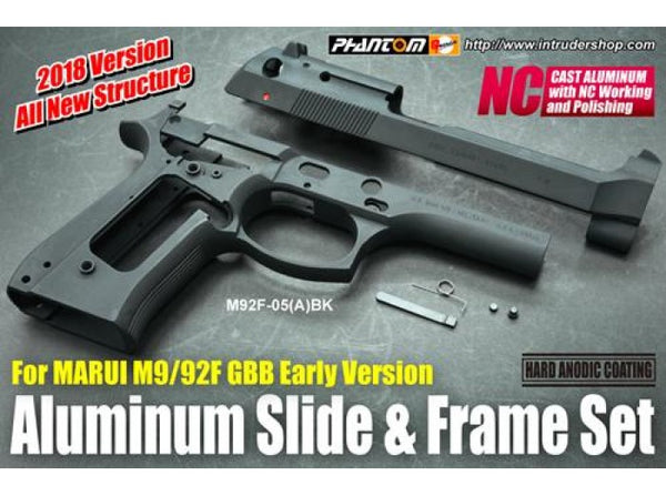 Guarder Aluminum Kit for MARUI M9 GBB Early Type (2018 Version / Black)