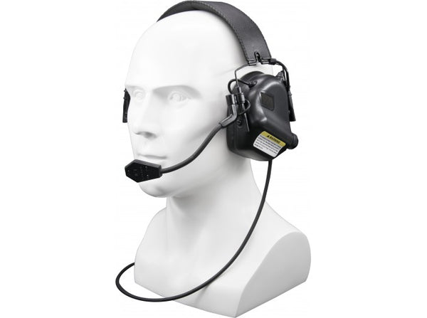 Earmor Tactical Hearing Protection Ear-Muff M32-MOD1 (2018 New Version) Black