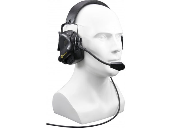 Earmor Tactical Hearing Protection Ear-Muff M32-MOD1 (2018 New Version) Black