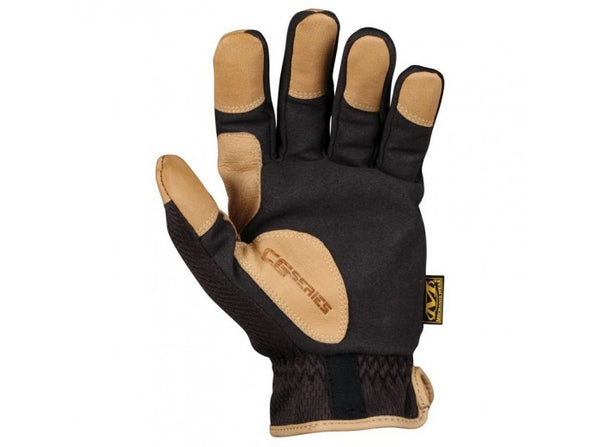 Mechanix Wear Gloves, CG Ultility, Black/Leather (Size S)