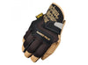 Mechanix Wear Gloves, CG Padded Palm, Black/Leather (Size M)
