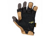 Mechanix Wear Gloves, CG Framer, Black/Leather (Size L)