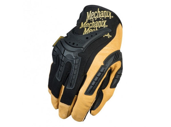 Mechanix Wear Gloves, CG Heavy Duty, Black/Leather (Size M)
