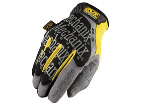 Mechanix Wear Gloves, Point-5 Original, Black/Yell (Size L)