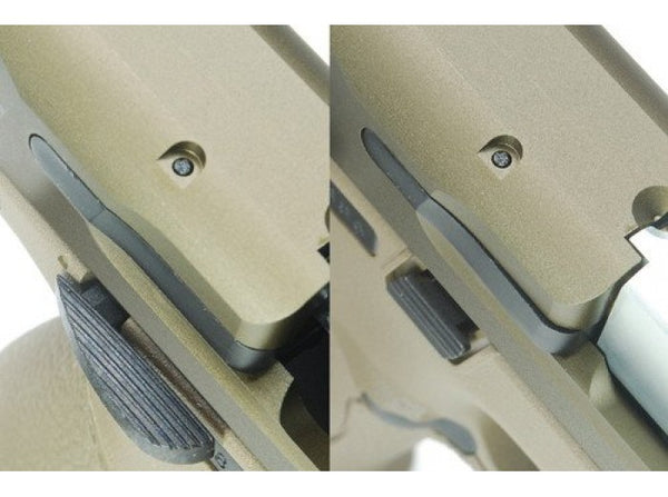 Guarder 6061 Aluminum CNC Slide for M&P9 (.40 Marking/TAN)