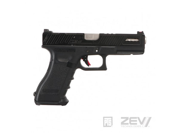 PTS ZEV OMEN Slide Kit for Tokyo Marui G17 GBB Pistol (RMR) - Black