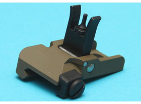 G&P Flash QD Flip Up Steel Front Sight (Low Profile, Sand)