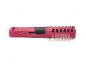 Thunder airsoft - Aluminum CNC Slide for Marui & WE Glock 17 (Pink)