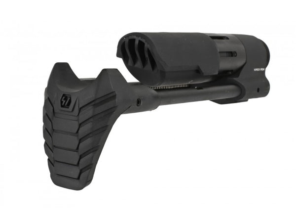 Strike Industries Viper PDW Stock For Airsoft GBB (G&P / Black / Madbull Licensed)