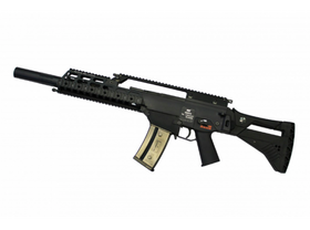 WE 999 RAS Assault Rifle AEG SD Version with IDZ Kit (Black)