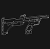 SILVERBACK SRS SPARE NYLON STOCK