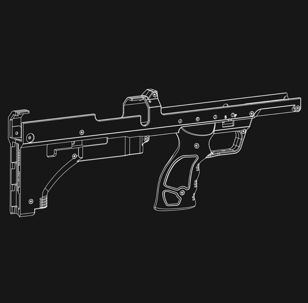 SILVERBACK SRS SPARE NYLON STOCK