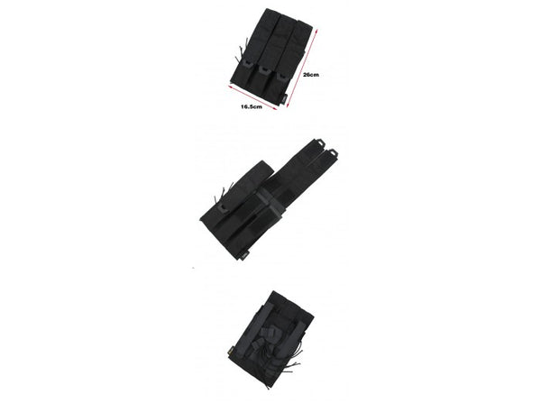 TMC QUOP TRI KRISS Mag Pouch ( Black )