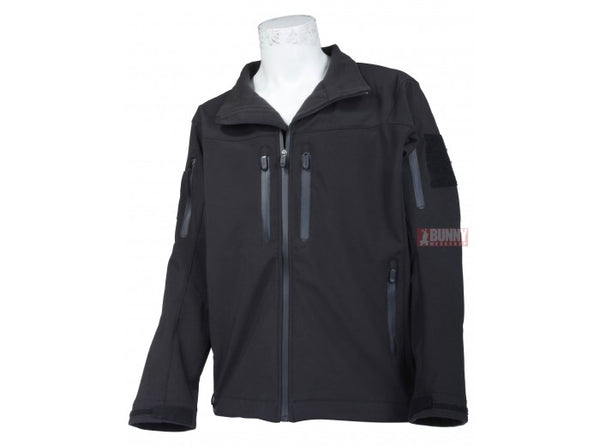 Tru-Spec 24/7 H2O Proof Softshell Jacket (Black) - Size S