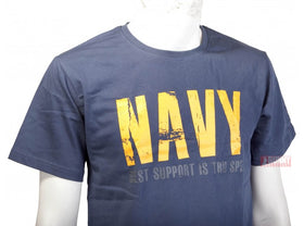 TRU-SPEC Military Style BLUE NAVY T-Shirt - Size S