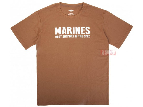 TRU-SPEC Military Style COYOTE MARINE T-Shirt - Size XL