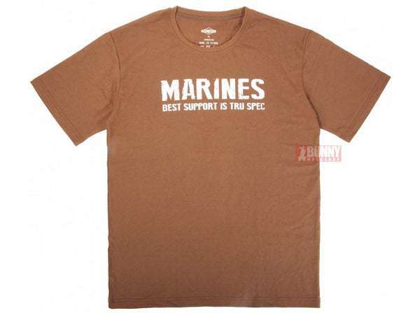 TRU-SPEC Military Style COYOTE MARINE T-Shirt - Size M