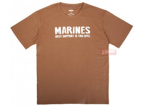 TRU-SPEC Military Style COYOTE MARINE T-Shirt - Size S