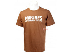 TRU-SPEC Military Style COYOTE MARINE T-Shirt - Size S