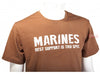 TRU-SPEC Military Style COYOTE MARINE T-Shirt - Size L