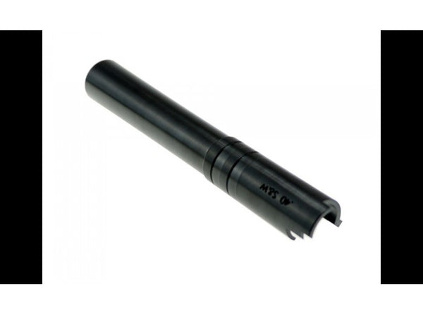 COWCOW Tech OB1 5.1 Threaded Outer Barrel (.40 marking) for Tokyo Marui Hicapa GBB Series (Black)