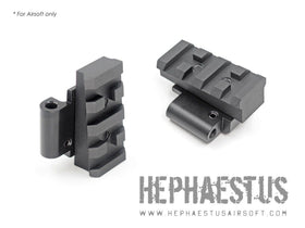 Hephaestus AK Picatinny Rail Stock Adapter for GHK/LCT AK Series with Side-folding Stock Receiver