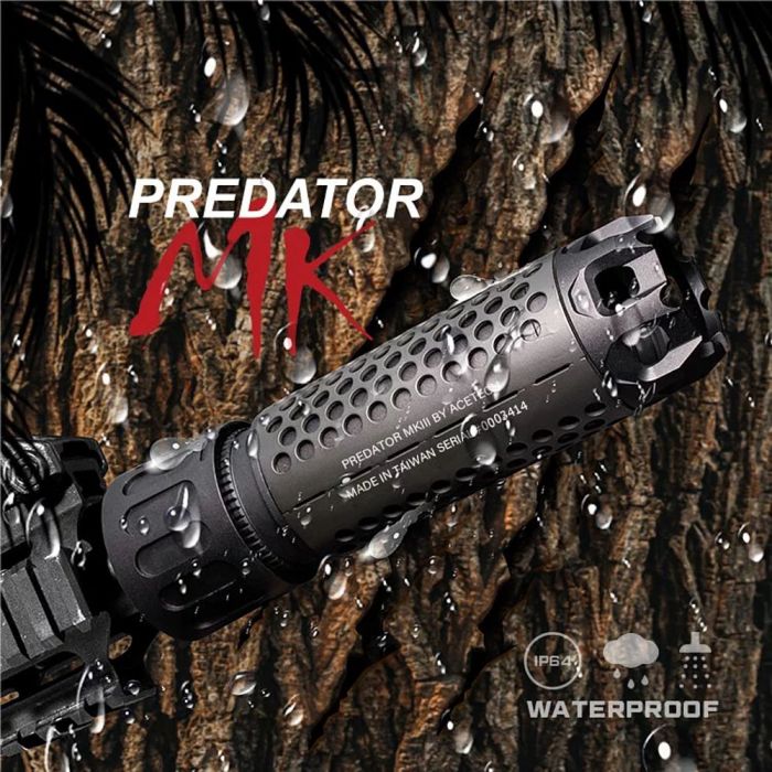 Acetech Predator MKIII Silencer M14 CCW with Blaster M Tracer