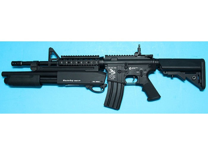 G&P M4 RAS AEG w/ Masterkey (Skull Frog) | Bunny Workshop