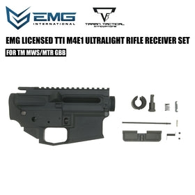EMG TTI Licened M4E1 Aero Style CNC Aluminum Ultra Light Upper & Lower Receiver Conversion Kit for Tokyo Marui M4 MWS GBBR Series (Limited Edition) (By Angry Gun)