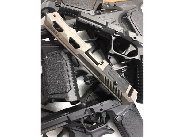 EMG Strike Industries ARK Titanium Slide and Steel Barrel for Marui G17 GBB Series